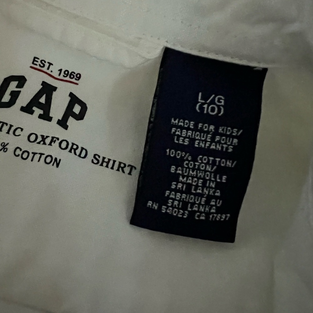 Gap Authentic boy’s Oxford shirt - Picture 10 of 13